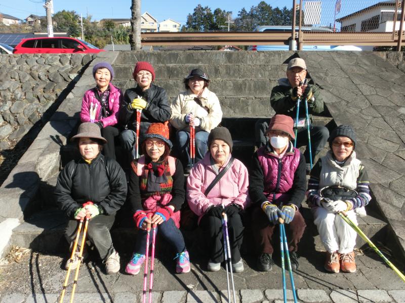 Ｂグループはここ富士見橋まで＋基本講習