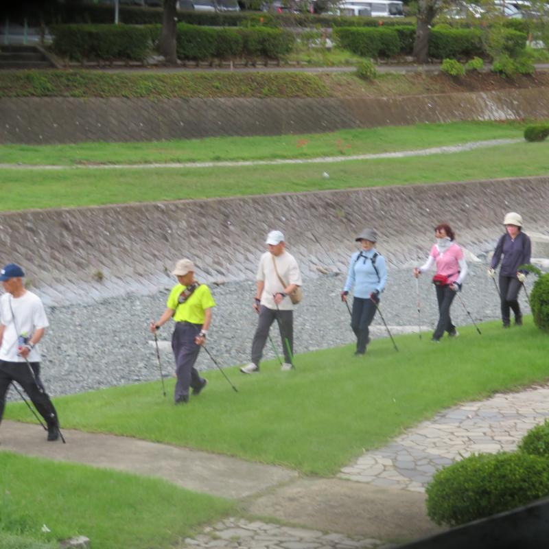 水無川の緑道です