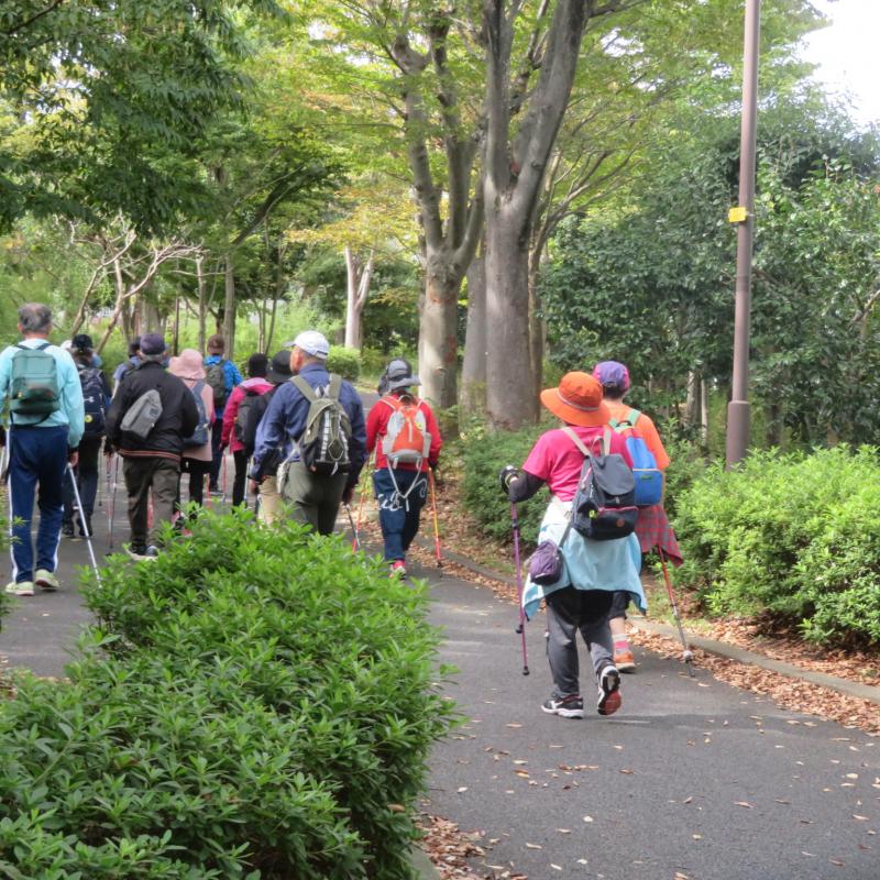 公園から公園をNW