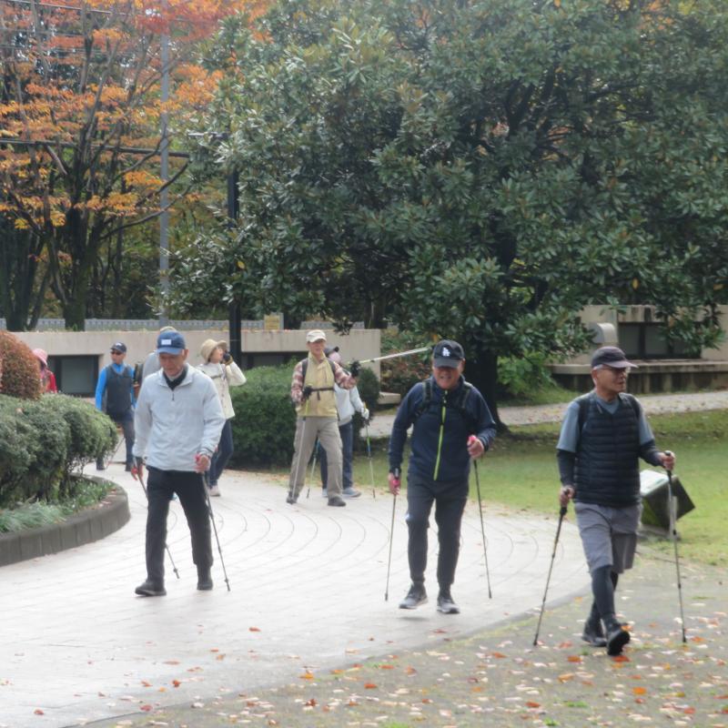 古墳公園に到着です