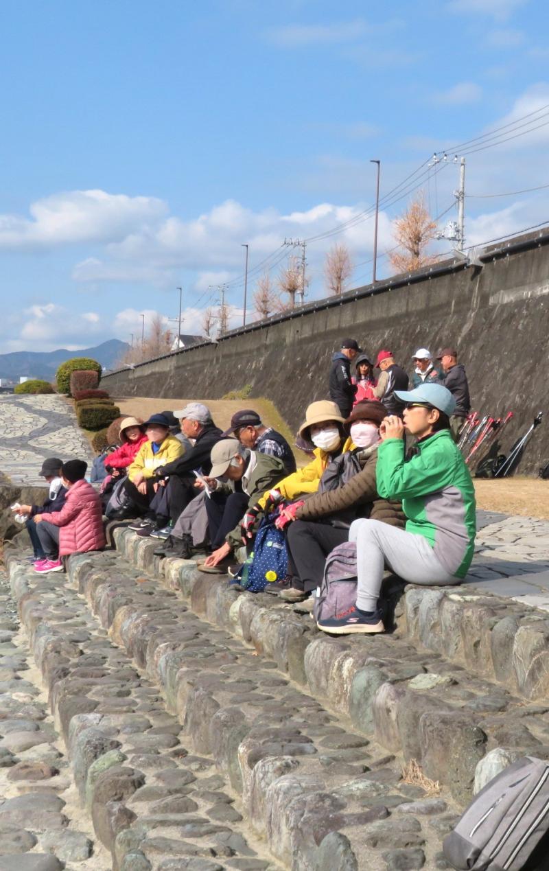 休憩、水分補給しましょう