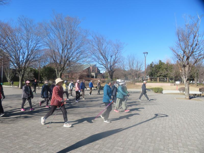 次にポールを押す（推進力）