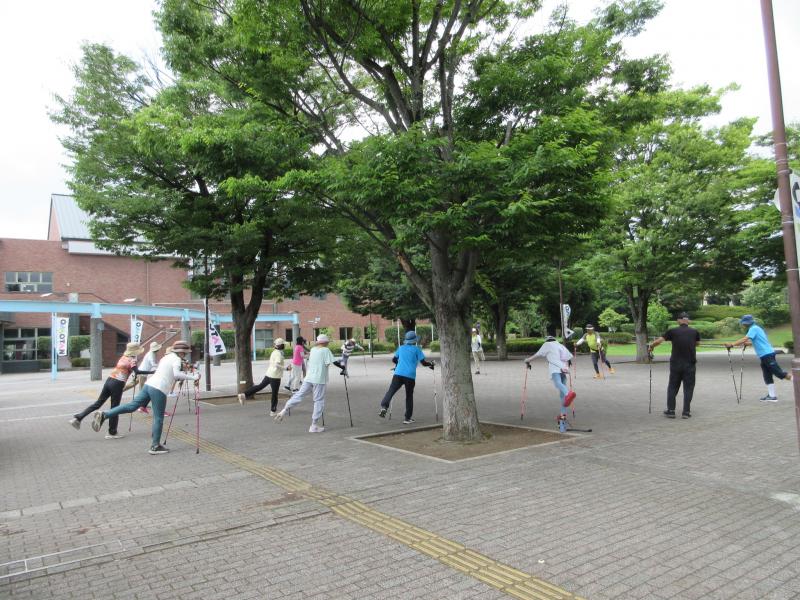 いつものように準備体操
