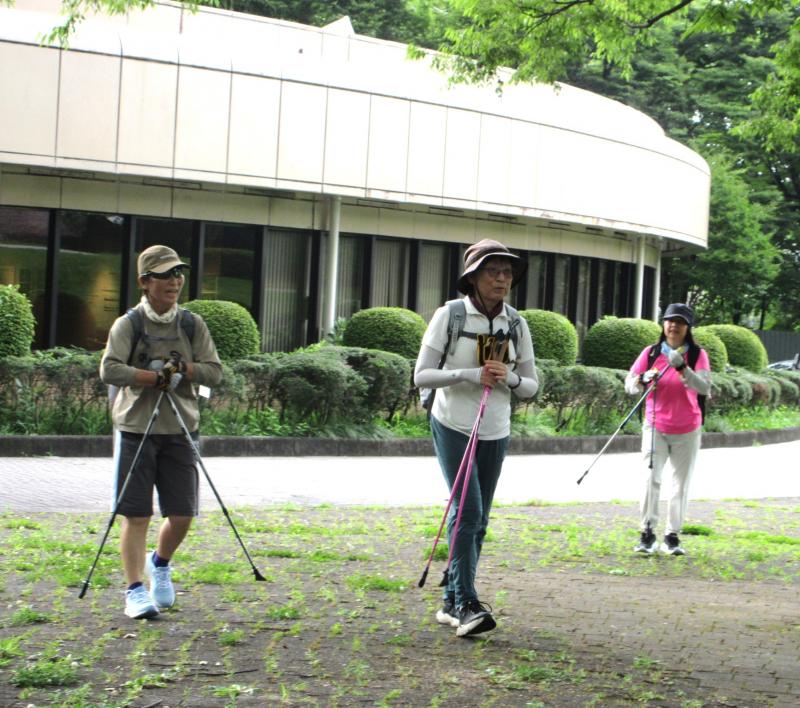 古墳公園に到着です