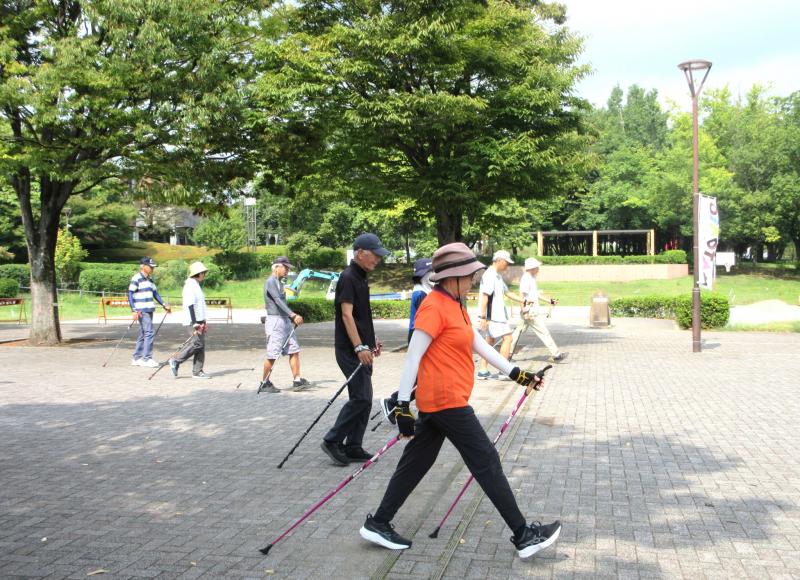 歩幅が広がってます