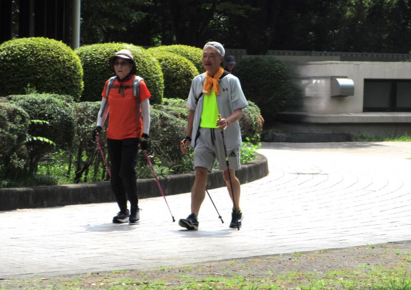 古墳公園に到着