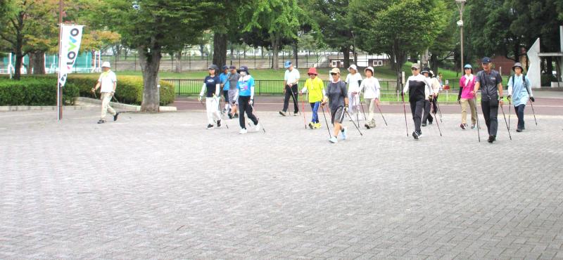 基本の歩き方は一往復