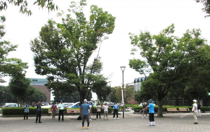 クールダウンで