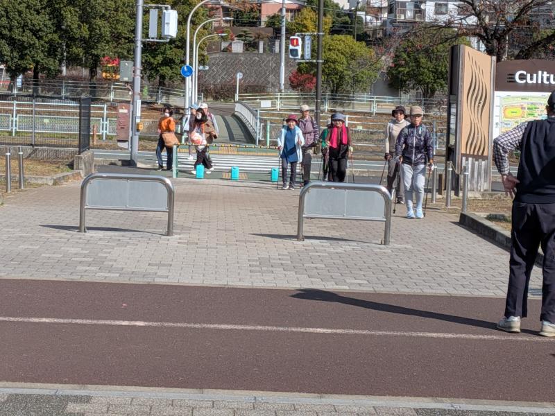 公園に戻ってきました