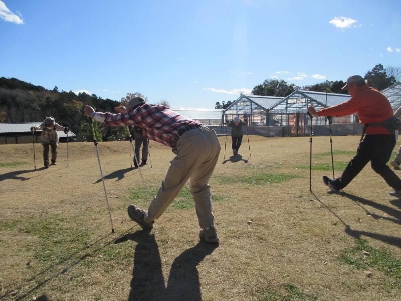 西園の芝生でクールダウン