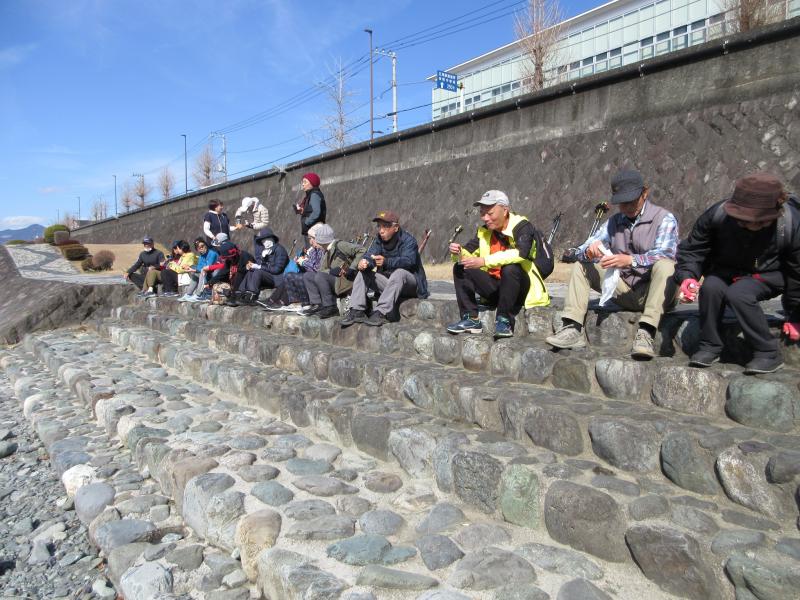 いつもの場所でおやつタイム