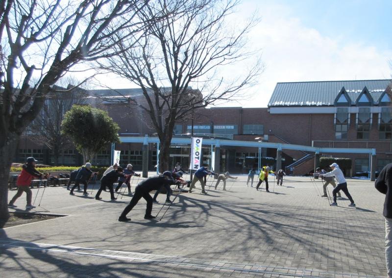 クールダウンです。お疲れ様