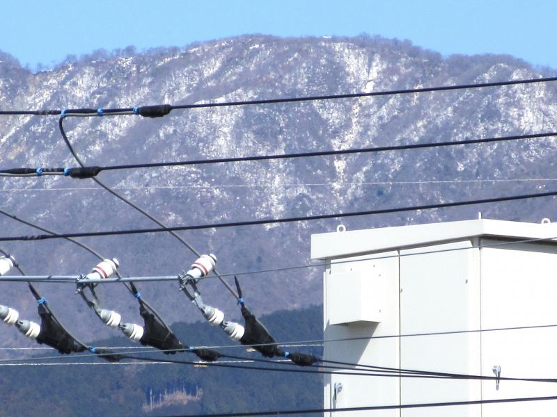 丹沢山地に雪