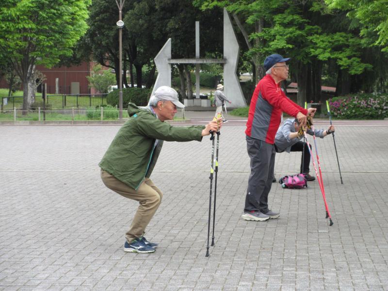 コーチが前で声掛けします