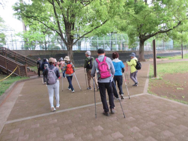 ピクニック広場に着きました