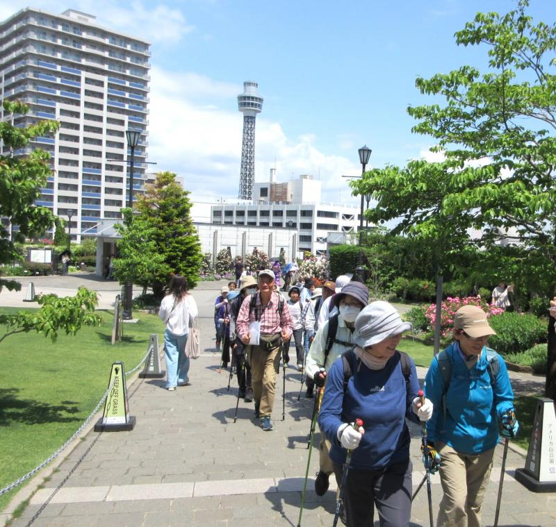 これから港の見える丘公園に