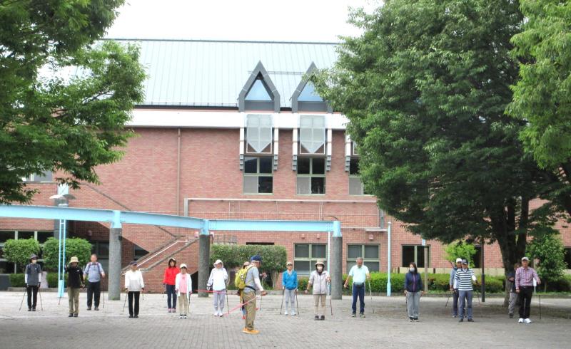 いつものNW基本の姿勢