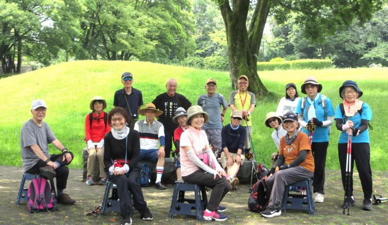 古墳公園です