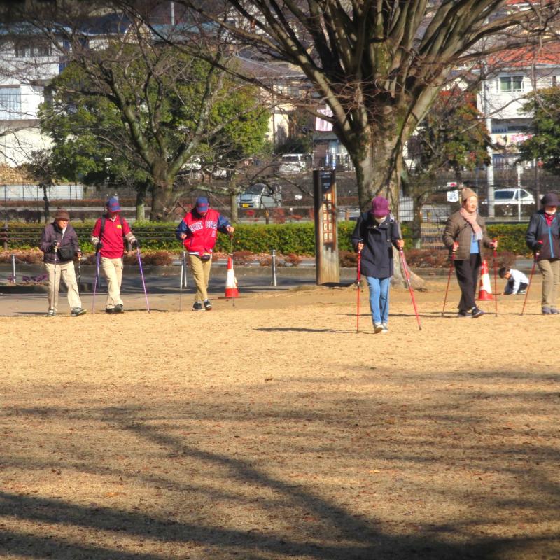 ピクニック広場に着きました