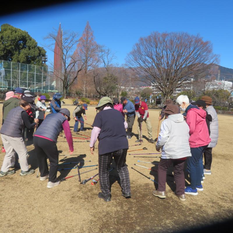 レクレーション（ポールまわし）