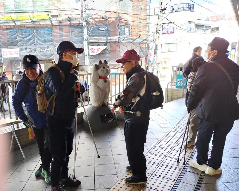 豪徳寺駅の招き猫