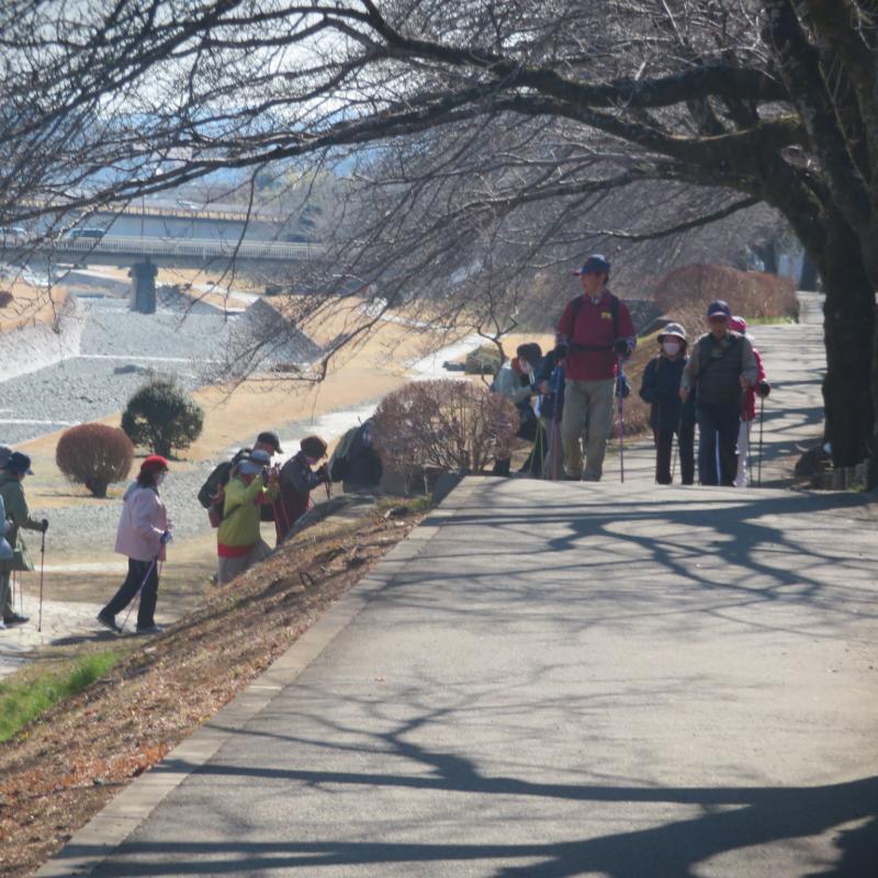 河原からピクニック広場に