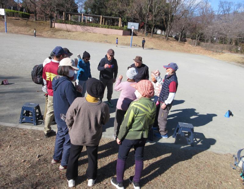 希望者でモルック（グループ分け）