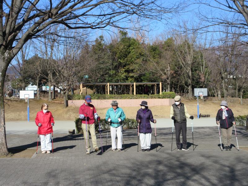 コーチの発声でスタート