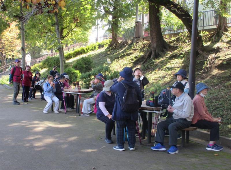 歓談のひと時（楽しい時間）