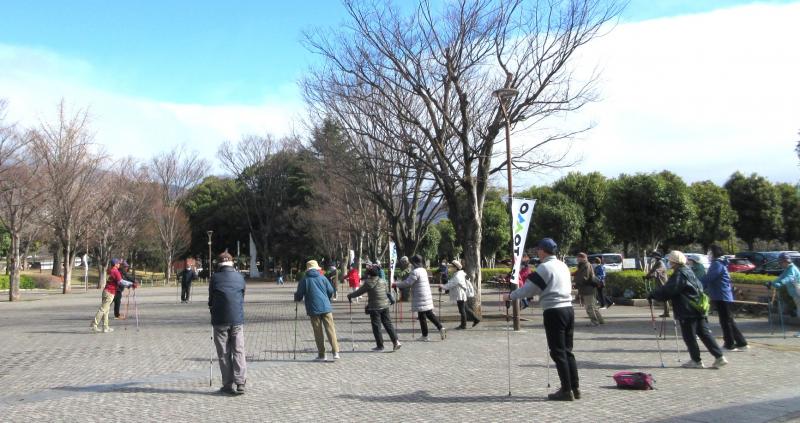 いつも通り、準備体操