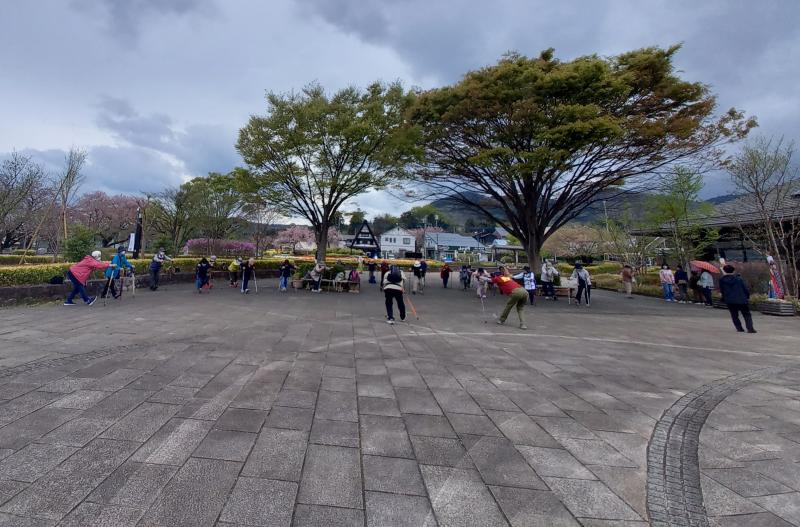 ポつぽつと降ってきましますが・・・