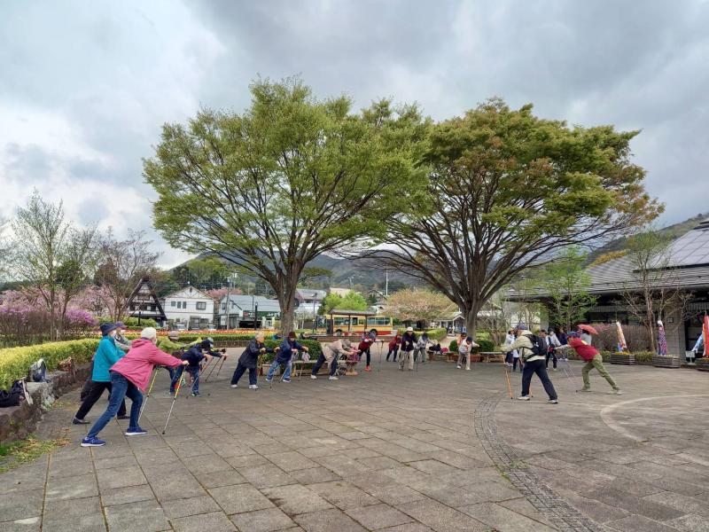 クールダウンです。降られないで良かった