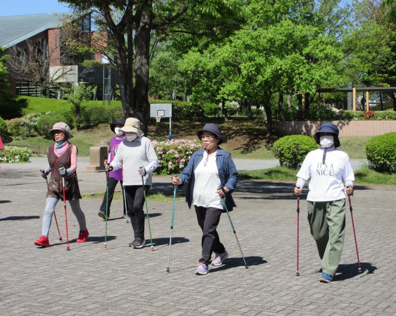 良い歩き方です
