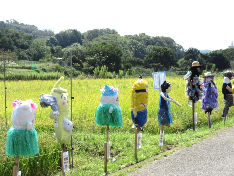 かかし祭りです