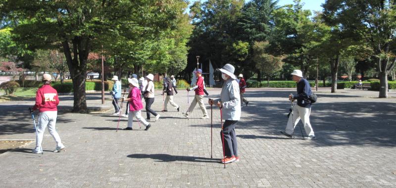 基本歩行の復習